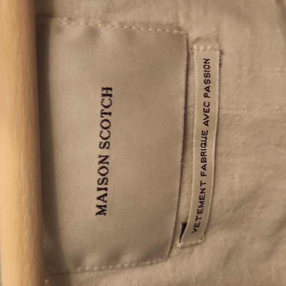 Scotch & Soda Pistol Print Chambray Button up - Picture 3 of 4